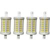 LEDLUX 4 Pezzi Lampada Led R7S 78mm Dimmerabile, 15W=180W 1800lm, Diametro 30mm, Angolo Luce 360°, Bianco Neutro 4000K