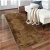Siunwdiy Tappeto a passatoia lungo 70X120CM per corridoio, cucina,Marrone scuro， antiscivolo, lavabile, per corridoio, cucina, soggiorno, sala da pranzo,