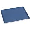 Silicon-Tech Teglia da forno 40x30 alluminio forato antiaderente rivestimento Hotfood pane pizza focacce bordo 2 cm | Silicon-Tech