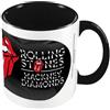 Pyramid International Rolling Stones (Black Diamond) - Tazza con interno colorato nero