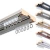 Generic Binario Per Tende A Doppia Fila Silenzioso Binario Tenda Soffitto Scorrevole Bastoni Per Tende Doppi In Alluminio Sistemi Di Binario Tende Da Doccia 160 220 250 350 420cm(Gray,290cm)