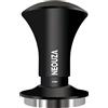 NEOUZA, tamper per espresso V2 a doppia molla calibrata per portafiltro della macchina da caffè, antideflessione da pressione, manico raffinato, base in acciaio ondulata (50,8 mm)