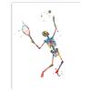 Dalykf Quadro su tela Poster di anatomia umana Spostamento di scheletro Silhouette Stampe d'arte Ossa scheletriche Arte medica Immagine fitness, per studio medico Nessuna cornice