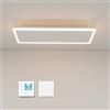 byecold Riscaldamento a infrarossi, montaggio a soffitto, 1340 Watt, riscaldamento a raggi infrarossi con illuminazione a LED, faretto da soffitto con termostato, telecomando, riscaldamento elettrico, piastra