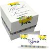 PV Grafik 24 Scatole Confetti Matrimonio Personalizzate | Kit Bomboniere Matrimonio Fai da Te con Bigliettini Confetti Personalizzati | Scatoline Portaconfetti Promessa e Anniversario(Ritta M 14)