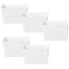 AlcoFermBrew 5 x Forma plastica per formaggio 16x12x11cm - 1.5kg - Forme e fuscelle | Forme formaggio