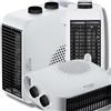 Adlereurope ADLER EUROPE AD7748 Termoventilatore, riscaldatore elettrico, efficienza energetica, 2000W, funzione ventilatore, termostato