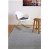 floor factory tappeto Gabbeh Karma grigio 140x200 cm fatto a mano di 100% lana vergine