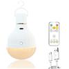 EBILUN Lampada Di Emergenza Ricaricabile E27 Lampadina LED Con Regolazione A Distanza 8W 800LM Lampada A Sfera Per Illuminazione Domestica Ed Esterna