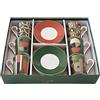 Easy Life Set 6 Tazzine Caffè 100 ml, in porcellana con piattino in Gift Box (GEOMETRICAL LOOP)