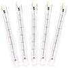 UGEFKMQ 5Pc R7S Lampadina 118mm 200W 230V Lampadine Alogene Dimmerabili R7S J118 T3 Tipo J R7S Lampada Tubo Alogeno Proiettore A Doppia Estremità Bianco Caldo 200W