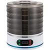 Gaabungky Disidratatore alimentare in acciaio inox compatto e portatile 5 piani disidratatore regolatore di temperatura da 95 a 158 ℉ Elettrico alimentare Essiccatore per famiglie, ospiti, negozi di frutta
