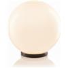 Generico Sfera Globo Trasparente, Opale e Fumè Per Lampione da Esterno, Diametro 250/300mm, Attacco E27, LED Compatibile, Stagna IP44, per Giardino (Opale, Diam. 300)