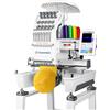 Smartstitch S-1001 Macchina da Ricamo Aggiornata 10 Aghi,Velocità Massima 1200SPM,Touch Screen 7,Area di Ricamo 24x36cm(9.5x14.2),Macchine da Ricamo Commerciali per Tessuti Piatti,Cappelli,Magliette
