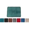 EURONOVITA' SRL ITALY Tappeto Magico Genio 40x55 in Microfibra Antiscivolo Lavabile in Lavatrice - Varie Colori - Euronovità Srl (Verde)