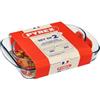 Pyrex ovale per arrosti set (2 pezzi: 30 x 21 cm & rettangolare: 35 x 23 cm)