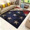 Generic Bandiera Americana Moquette, 3D Stampato Moquette, Cristallo Velvet Famiglia Moquette, Kids Play Mat, Camera Dei Bambini Decorazioni Moquette, Area Moquette, Decorazione Domestica Mat 100-79852806397