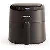 CREATE/FRYER AIR PRO COMPACT/Friggitrice ad aria senza olio 3,5L Nera / 8 Programmi, Schermo di visione angolare, Senza olio e grasso, Sistema di circolazione dell'aria a 360º, 1300W