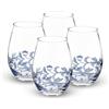 Portmeirion Spode - Bicchieri da vino italiano senza stelo, set da 4, capacità 540 ml, bicchieri da vino rosso o bianco, bicchieri per acqua, cocktail e altre bevande