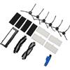 Niceminiwall Kit di accessori di ricambio per Vactidy per robot aspirapolvere Nimble T7/T8, 6 spazzole laterali + 2 spazzole a rullo + 4 filtri + 1 spazzola per la pulizia + 1 copertura, parti