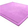 LEHOUR Tappeto di Velluto Corallo Ispessimento per Bambini Coperta strisciante Tappeto Morbido per Bambini Tatami Tappetino Antiscivolo per Bambini (colore lilla, 200 * 300CM)