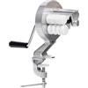Generico Macchina manuale per cavatelli - Rullo per pasta in lega di alluminio, Pressa per pasta, Formatrice compatta per past, Utensile da cucina non elettrico | Rullo per past in lega di alluminio in stile