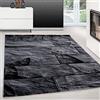 Teppium Tappeto Salotto a Pelo Corto Tappeto Soggiorno Nero 200x300 (200x290 cm) - Tappeto Camera de Letto Soffice e Morbido Moquette - Tappeti per Cucina Tappeto Sala Disegno Parete