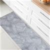 Nada Home Tappeto cucina passatoia antiscivolo a metro effetto marmo marmorizzato 7040