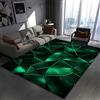 Xisnuient Tappeto con motivo di marmo, Tappeto di lusso moderno morbido e antiscivolo con accenti dorati, per soggiorno, camera da letto, corridoio e ufficio (Colore 2,160x200cm)