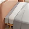 ZCXRYFL Riempitrice Per Letto Singolo/Matrimoniale Riempitrice Rettangolare Tra Testiera E Materass, Estensione Del Materasso per Letto Intero Cuscino Di Supporto Con Fodera Rimovibile(120x15x20cm/47x6x8in,#2