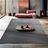 Teppium Tappeto per Soggiorno 240x340 cm Grigio Lavabile, Pelo Corto, Moderno Design Monocromatico - Tappeto Lavabile Antiscivolo Extra Morbido e Fluffy per Cucina, Camera da Letto