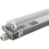 Ledvion - Plafoniera stagna, 120cm, IP20, 30W, 120 lm/W, Bianco freddo, 6500K, Accoppiabile, Plafoniera Garage, Neon led, lampada da laboratorio, lampada da cantina