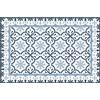 Viniliko Victorian Blue Tappeto in vinile, multicolore, 66 x 100 cm