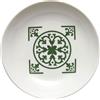 Guzzini Set piatti 6 posti Le Maioliche verde smeraldo