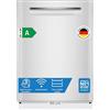 Bosch SMP4ECW72S Serie 4, Lavastoviglie da incasso sottopiano, Home Connect, Diagnostica da remoto,Assistente al lavaggio, Bianco, 60 cm
