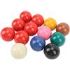 Luqeeg Set di Palline da Biliardo in Resina di Ricambio da 13 Pezzi, Set di Palline Standard da 2,1 Pollici di Diametro Palla da Snooker Professionale per Tavoli da Biliardo