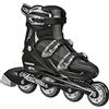 Roller Derby Uomo v-Tech 500 Bottoni Regolabili, per Bambini, I250, Black/White, Size 6-9