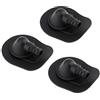 Perfeclan 3Pcs Standard TPU 90 Gradi Kitesurf Kiteboard Aquilone Riparazione Vescica Valvola
