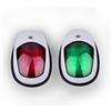 PopHMN Luce di Navigazione per Barche, luci di Navigazione a LED 12V Luce per Barche Marine Verde e Rossa per Yacht Skeeter (1 Paio)