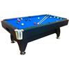 GRAFICA MA.RO S.R.L. Tavolo da Biliardo + Accessori per Carambola Panno Blu Modello Blue Sea Snooker Nuovo