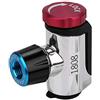 RiToEasysports Testa di Gonfiaggio per Pneumatici, Pompa a Cartuccia CO2, Mini Gonfiatore Portatile, Testa per Bici da Strada e Mountain Biciclette E Pezzi di Ricambio