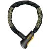 Onguard Mastiff X2P, Catena con Lucchetto. Unisex Adulto, Nero, 11.0x1.0 cm