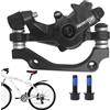 Generic Freni a Disco Idraulici, Freni per Biciclette | Set di Freni a Pinza e Posteriori per Bici da Strada - Pinze Freno idrauliche per Biciclette elettriche, Scooter elettrici