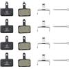 KREMORV 4 Coppie Pastiglie Freno per Bicicletta, Pastiglie Freno a Disco per Shimano B01S B03S B05S Tektro E10.11