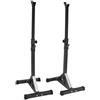 Anth Supporto per Panca da Squat Regolabile, Resistente, per bilanciere, Panca a Pressione, per casa, Palestra,Altezza Regolabile 105 à 160 cm carico Massimo 200 kg Panche Regolabili