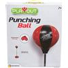 Nata Punching Ball con guantoni da Pugile Inclusi. da Terra Dimensione 90/125 cm con 2 guantoni Inclusi.