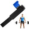 Ganci Sollevamento Pesi TMA Per Palestra | Cinghie Polso Bodybuilding | Nero Unisex | Presa Sicura Per Stacchi