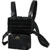 MAOTN Gilet tattico per pettorali sgancio rapido,equipaggiamento per Torace per Fan Militari all'aperto,Chest rig Petto Paintball Airsoft CS Staccabile,Leggero Marsupio Petto,Style1,One Size