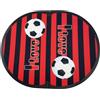 Sportissimo Bloisi,Fitfeet tappetino poggiapiedi rosso/nero in microfibra