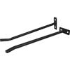 Generic Supporto per Palline da Yoga, 39 x 4 x 10 cm, Leggero e Robusto, 230 g, Portata 30 kg, Supporto da Parete per Palle da Yoga, tappetini e Skateboard (Confezione da 2)
